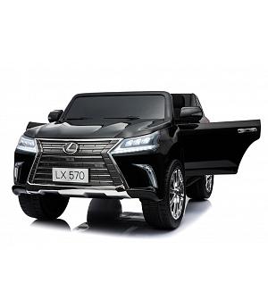 COCHE INFANTIL 2 PLAZAS Lexus DK-LX570 12V Black Painted - LE7296
